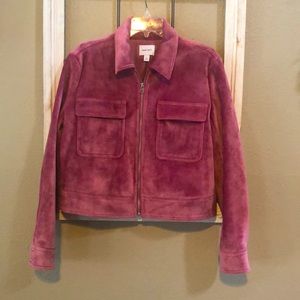 New, without tags, rose color, faux velvet